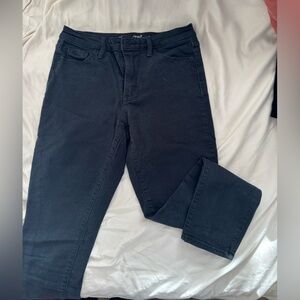 Universal Thread High Rise Black Denim Pants